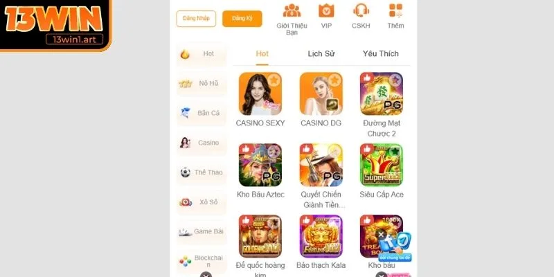 Người chơi hiểu lầm khi 13 WIN bảo trì